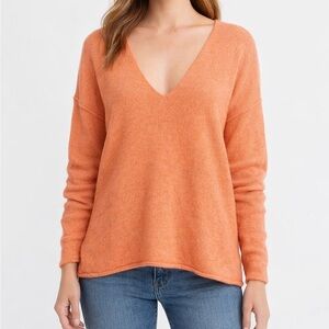 Soft Knit Orange Sweater
